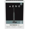 AENO Sonic Electric Toothbrush DB6 Juoda: 5 režimai, belaidis įkrovimas, 46000 sūkių/min, 40 dienų be įkrovimo, IPX7