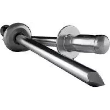 Kniedė aklina GESIPA PolyGrip® 4,8×10,0 mm aliuminis/nerūdijantis plienas, pakuotė po 50 vnt.