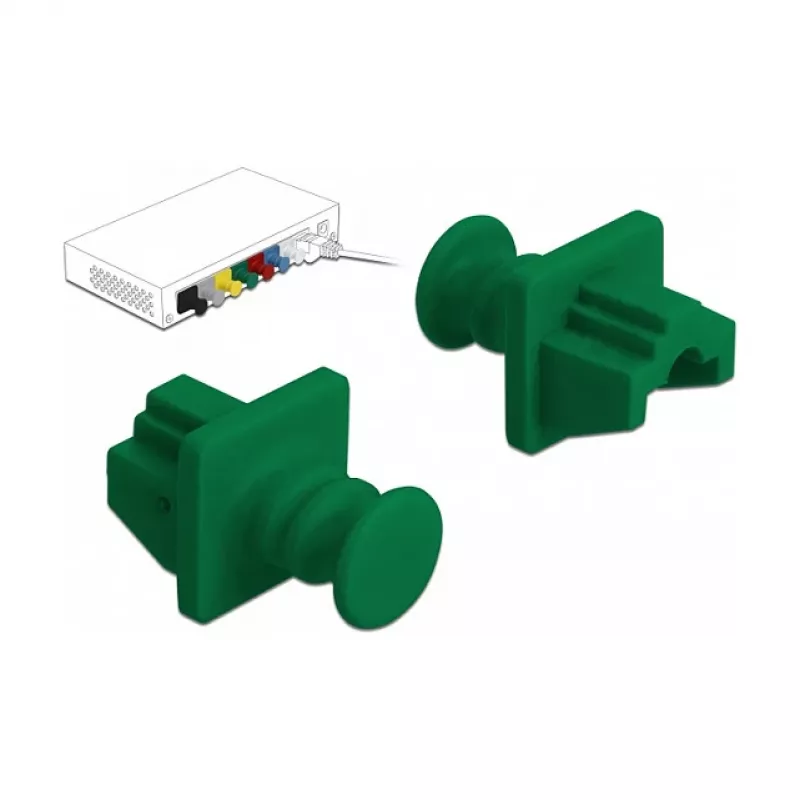 Apsauginis kištukas RJ-45 DeLOCK 86512 10 vnt.