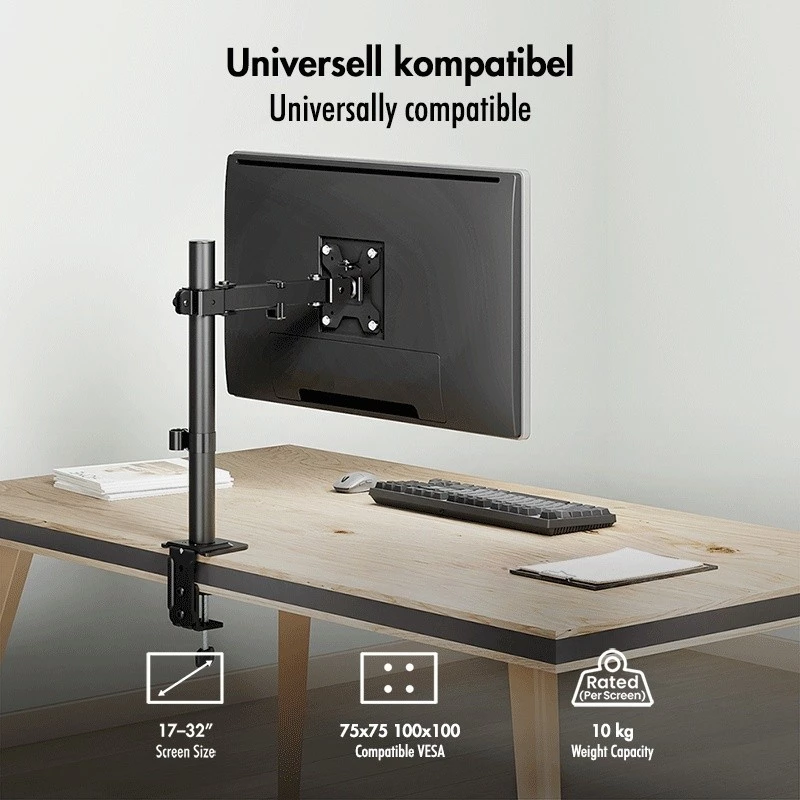 Monitoriaus laikiklis 17-32 colių, 10 kg maks., plieninis