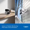 IP apsaugos kamera TP-LINK Tapo C246D — 3MP (2304×1296), 2,8 mm, 107,8° FOV, PTZ dviejų objektyvų, IP65, Wi-Fi/Gigabit, microSD iki 512 GB