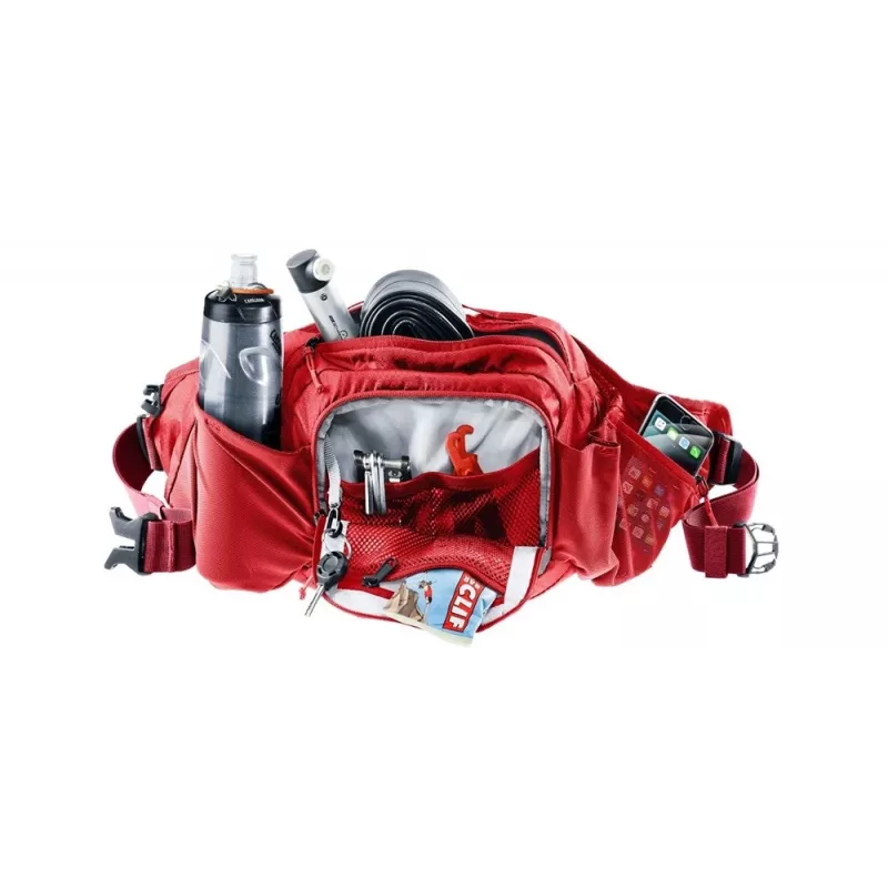 Deuter Pulse 5 l juosmeninė kuprinė Raudona