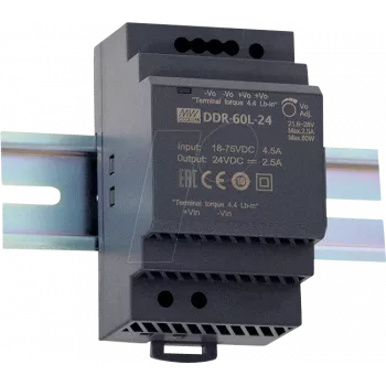 Maitinimo adapteris MEAN WELL DDR-60G-12