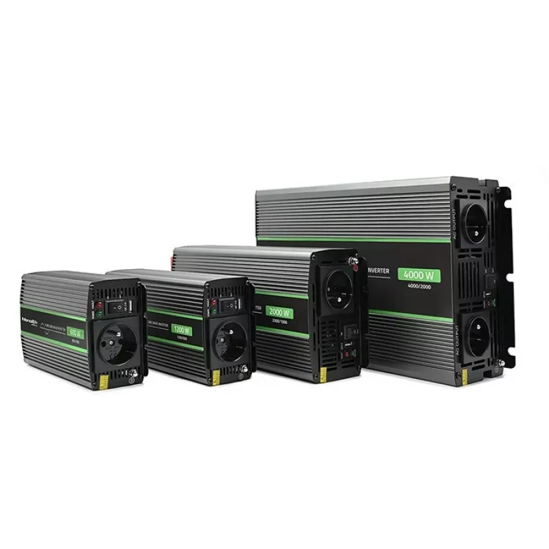 Qoltec Monolith keitiklis automobilinis 4000 W juodas