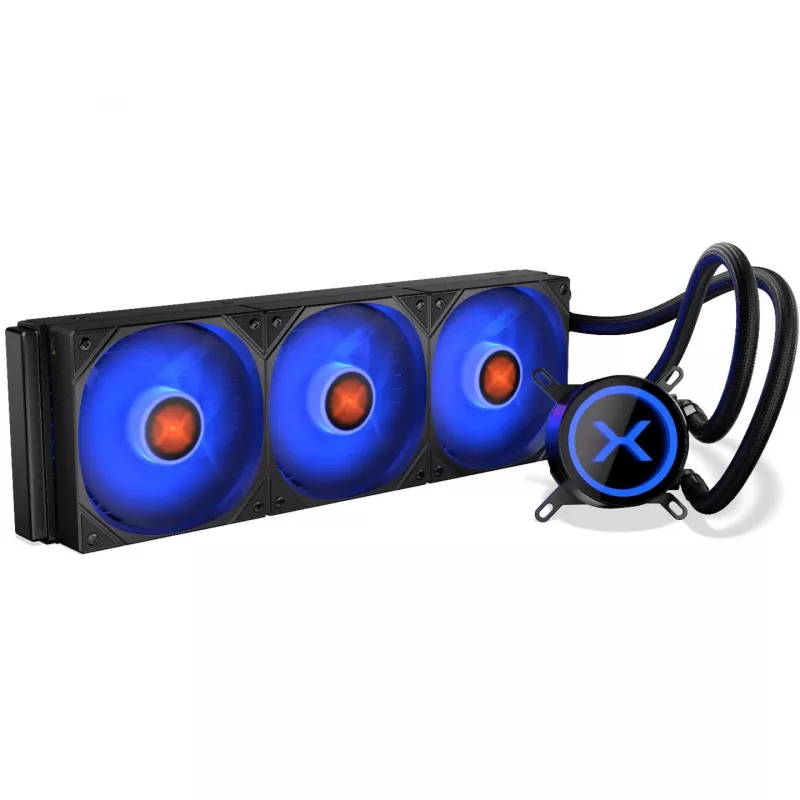 Ventiliatorių komplektas KRUX HydroX 360 ARGB, 360 mm radiatoriui, ARGB apšvietimas