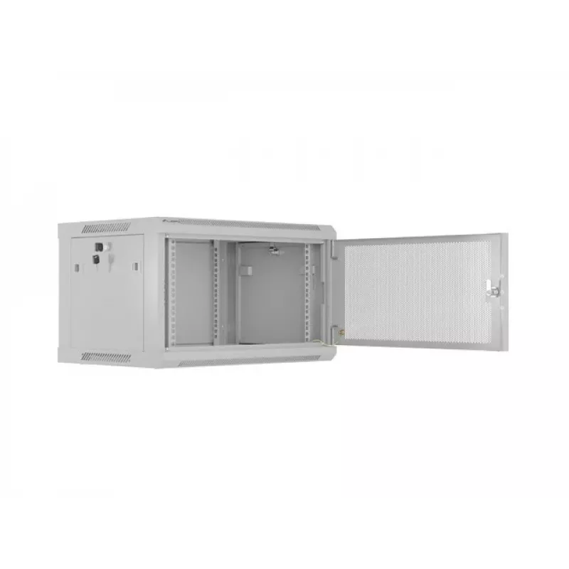 Lanberg sieninis 19 inch 6U 600x450 mm serverio spintos korpusas