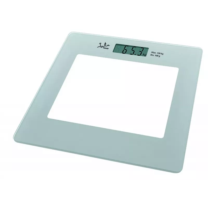 Asmeninės elektroninės svarstyklės JATA 290 Square Silver