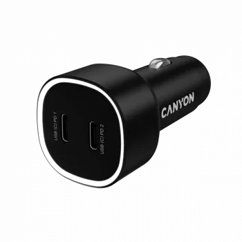 Automobilinis įkroviklis CANYON OnDrive 60 PD 60W 2xUSB-C