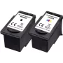 Renkforce rašalo rinkinys, suderinamas su Canon PG-560 + CL-561 (3713C006), juoda, žydra, purpurinė, geltona, RF-I-C-PG560CL561BKCMY2PK RF-5706084