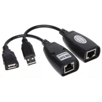 Genway USB-EX-50 USB 2.0 sąsajų šakotuvas, juodas