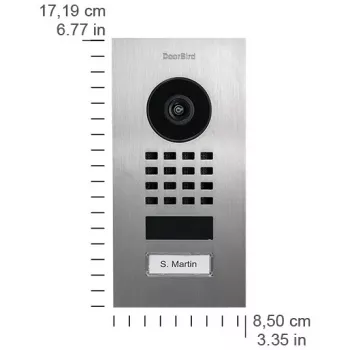 Vaizdo domofono sistema DoorBird D1101V