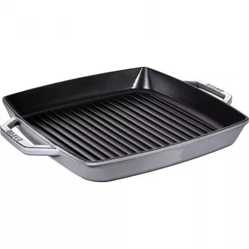 Grill keptelė Staub 40511-785-0 33 cm Indukcinė Grafito Pilka