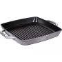 Grill keptelė Staub 40511-785-0 33 cm Indukcinė Grafito Pilka