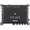 Nešiojamas garso įrašymo įrenginys Tascam FR-AV4 — 6 kanalų, 4 XLR combo + 2x 3,5 mm, 24/32 bitų, 48/96/192 kHz, „MicroSD“ iki 512 GB, USB-C, PD