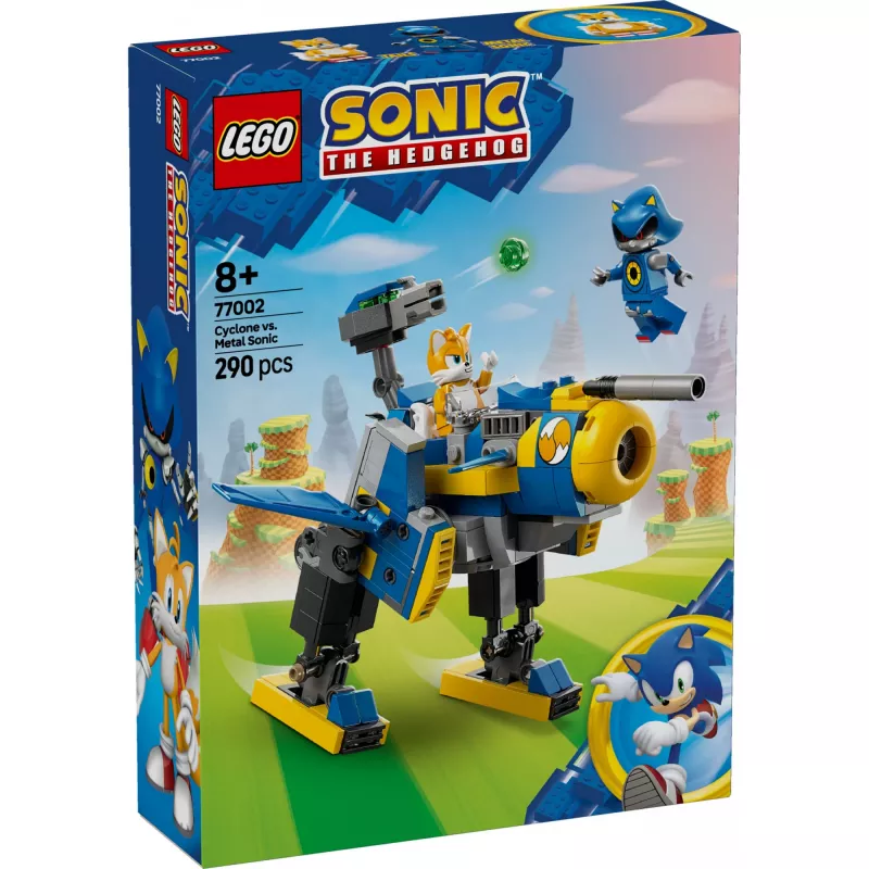 LEGO SONIC THE HEDGEHOG 77002 Cyclone vs. Metal Sonic statybinis rinkinys