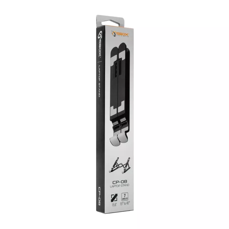 Aušinimo stovas nešiojamam kompiuteriui SBOX CP-08, 4 ventiliatoriai, USB maitinimas
