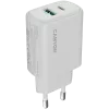 CANYON OnCharge 250 25W 1xPD 1xQC EU Baltas