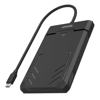 Unitek Y-3036A DiskGuard Raiden – Išorinis dėklas 2.5 inch SATA kietajam diskui / SSD su USB-C