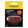 USB atmintukas Intenso 128 GB USB Type-A 2.0 Raudonas permatomas