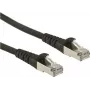 ROLINE jungiamasis laidas RJ-45 (M) – RJ-45 (M) 5 m SFTP CAT 6a juodas (21.15.2855)