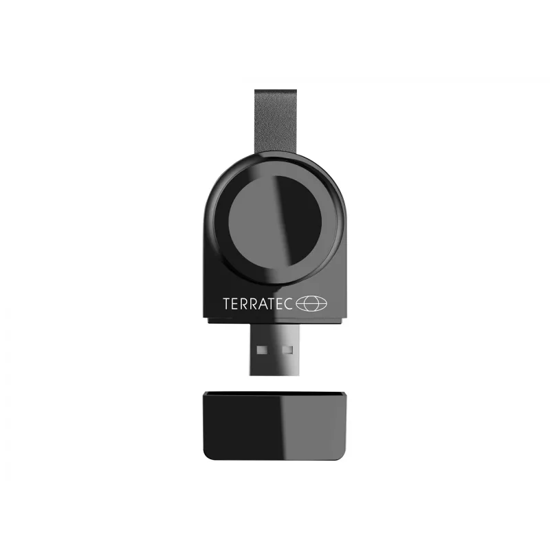 Belaidis įkroviklis laikrodžiui Terratec ChargeAIR Watch, juodas, USB, vidaus naudojimui