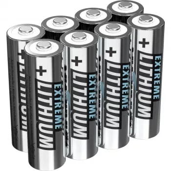Vienkartinė baterija Ansmann 4+4 Lithium AA, 8 vnt.