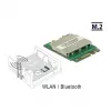 DeLOCK 95254 M.2 tinklo plokštė WLAN Bluetooth 433.3 Mbit/s