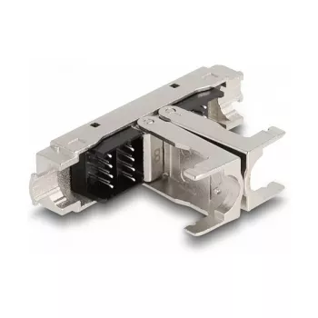 DeLOCK RJ45 jungtis LSA į LSA Cat.8.1 beįrankė juoda