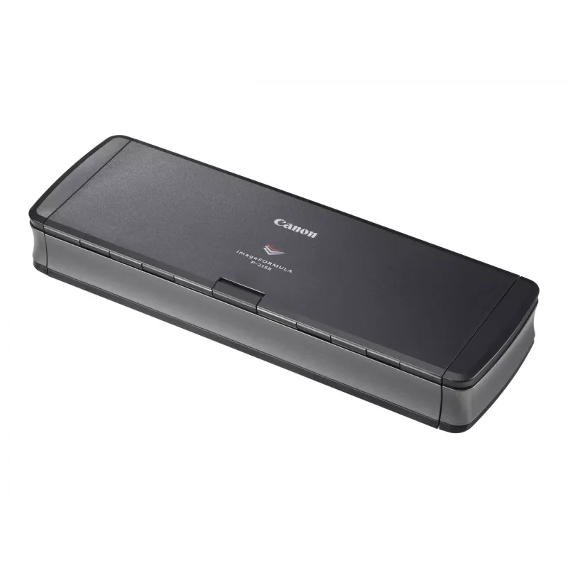 Canon imageFORMULA P-215II nešiojamasis dvipusis dokumentų skaitytuvas, 216 x 1000 mm, 600 x 600 DPI, 24 bit, lakštinis skaitytuvas, juoda, pilka, CMOS CIS