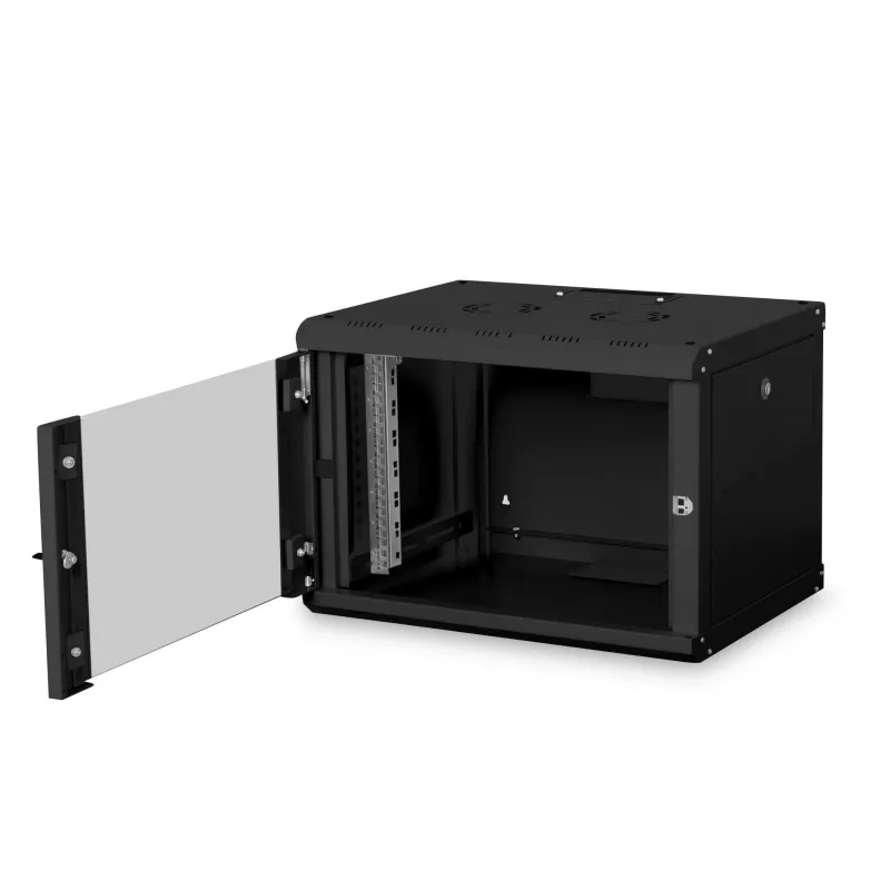 Sieninis 19 inch stovas Digitus DN-19 07-U-SW, 7U, juodas
