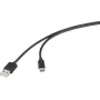 Renkforce USB laidas USB 2.0 USB-A kištukas, USB-C® kištukas 2,00 m Juodas RF-6830422 (RF-6830422)