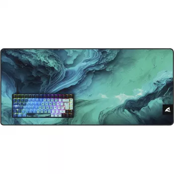 Mechaninė žaidimų klaviatūra Sharkoon SKILLER SGK50 S3 Ultimate Rev2 mėtų mėlyna QWERTZ išdėstymas