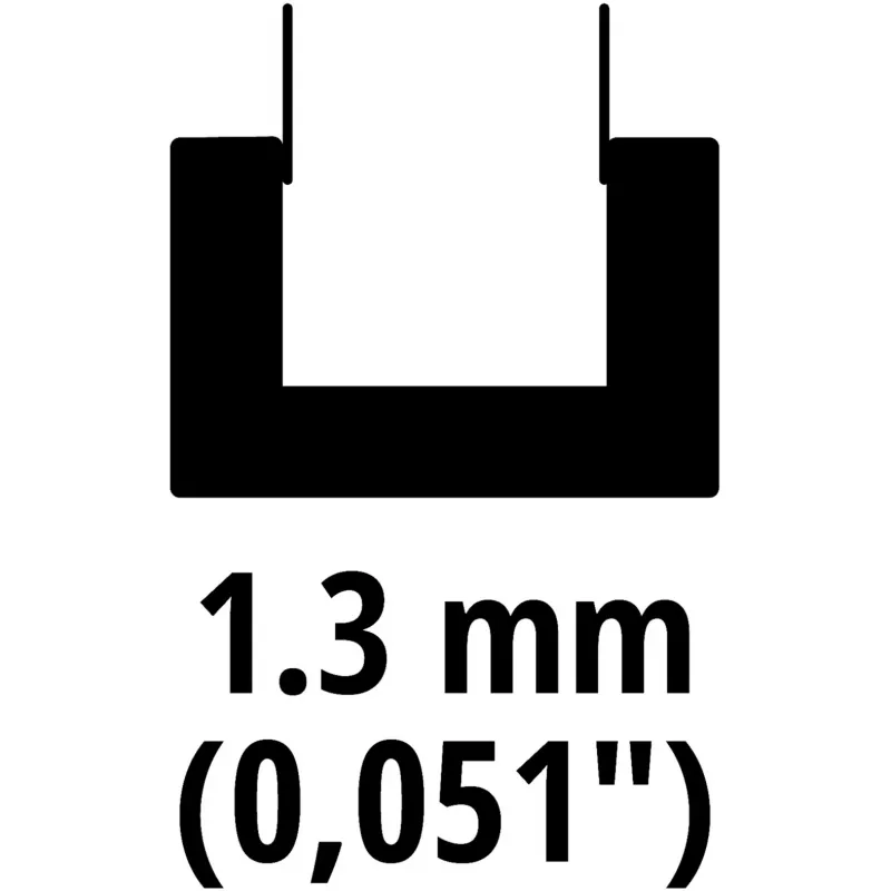 Kietas grandininio pjūklo padangos strypas Einhell 4500363 25 cm