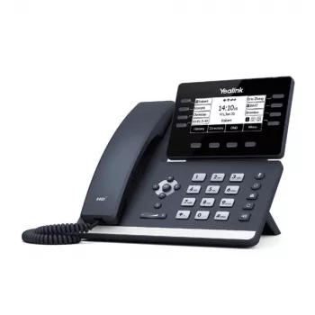 VoIP telefonas Yealink SIP-T53C – stalinis IP telefonas, modelis SIP-T53C, be maitinimo adapterio