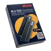 Akasa A-M2HS01-KT02 aušinimo sistema SSD šilumos šalintuvas/radiatorius juodas 1-2