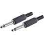 Kištukinis laido jungtis ShiverPeaks BS50500-2 6,3 mm juoda