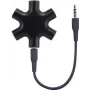SpeaKa Professional SP-7870556 Laidinė sąsaja / lyties adapteris 3,5 mm 5x 3,5 mm juodas