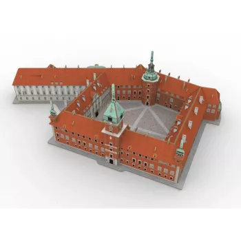3D dėlionė Cubicfun Royal Castle in Warsaw model 306-20268 – kartoninis architektūrinis modelis
