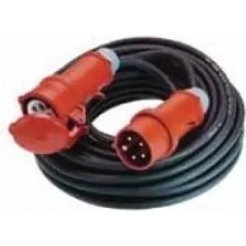 Maitinimo kabelis Bachmann 347.172 – 25 m, 400 V, 16 A, juodas