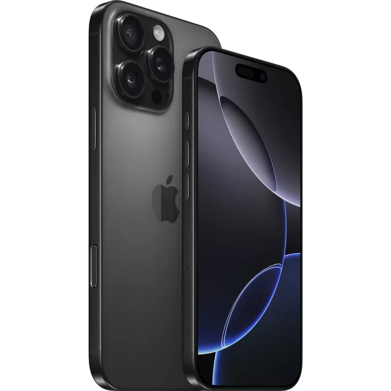 Apple iPhone 16 Pro Max telefonas – 256 GB, 6,9 colio ekranas, Dual SIM, juodas titanas