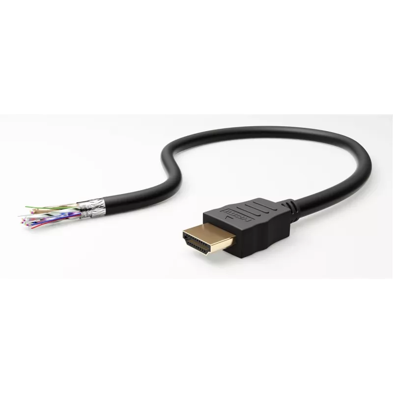 Goobay 61161 HDMI kabelis 5 m, HDMI A tipas - HDMI A tipas, 10,2 Gbit/s, ARC, juodas