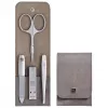 Zwilling TWINOX manikiūro rinkinys, nerūdijančio plieno priedai, taupe, 4 vnt.