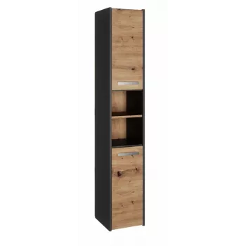 Vonios spintelė Topeshop S30 ANTRACYT/ARTISAN