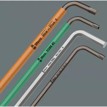 Wera 967/9 TX XL TORX® L formos raktų rinkinys, 9 vnt.