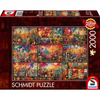 Dėlionė schmidt spiele Enjoyable time out 2000 detalių – 2000 dalių dėlionė iš schmidt spiele