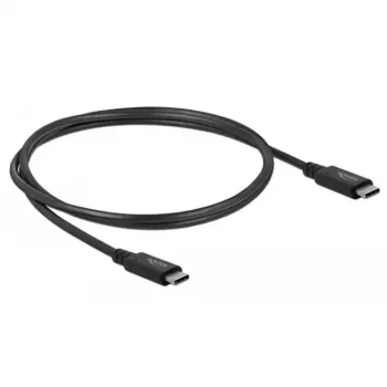 Delock USB-C (M) į USB-C (M) laidas - USB4 / Thunderbolt 3 / DisplayPort - 20 V - 5 A - 80 cm - Palaiko Power Delivery 3.0, 8K 60 Hz (7680 x 4320)