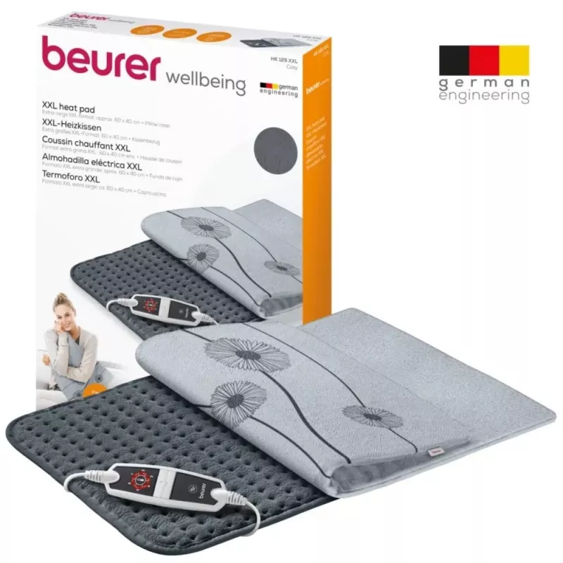 Šildanti pagalvė BEURER HK125 XXL Cosy Grey