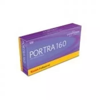 Kodak PROFESSIONAL PORTRA 160 - spalvota negatyvinė juosta - 120 (6 cm) - ISO 160 - 36 kadrų - 5 rulonai (1808674)