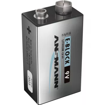 Vienkartinė ličio baterija Ansmann 9V E-Block 10,8 V