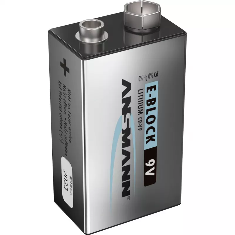 Vienkartinė ličio baterija Ansmann 9V E-Block 10,8 V